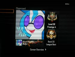 Size: 2592x1944 | Tagged: black ops 2, call of duty, derpibooru import, emblem editor, laughing, safe, video game, vinyl scratch