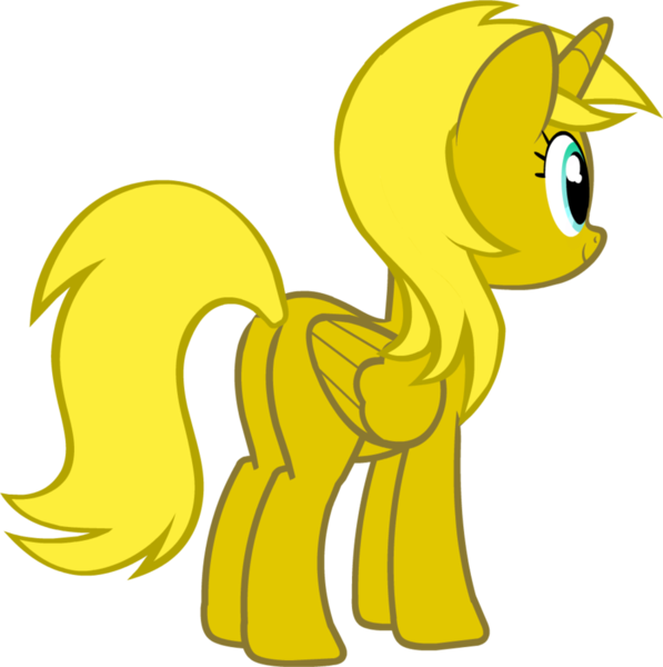 Size: 900x905 | Tagged: safe, artist:sersys, derpibooru import, oc, oc:ticket, unofficial characters only, alicorn, pony, alicorn oc, butt, horn, plot, simple background, solo, transparent background, wings