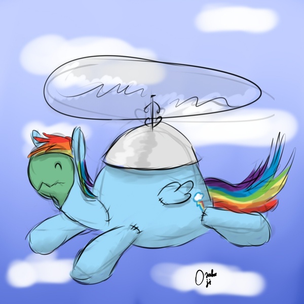 Size: 1000x1000 | Tagged: 30 minute art challenge, artist:osakaoji, clothes, costume, derpibooru import, rainbow dash, safe, tank