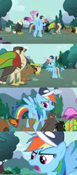 Size: 1280x2876 | Tagged: artist:capnpea, derpibooru import, edit, edited screencap, fimbriae, may the best pet win, rainbow dash, safe, screencap, tank, wat, when you see it