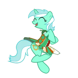 Size: 894x894 | Tagged: safe, artist:contreras19, derpibooru import, idw, lyra heartstrings, pony, unicorn, clothes, cute, dress, eyes closed, holiday, idw showified, lyrabetes, lyrish, saint patrick's day, simple background, smiling, solo, transparent background, vector