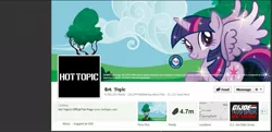 Size: 1055x509 | Tagged: safe, derpibooru import, screencap, twilight sparkle, twilight sparkle (alicorn), alicorn, pony, facebook, female, hot topic, mare, ponyhoof, timeline