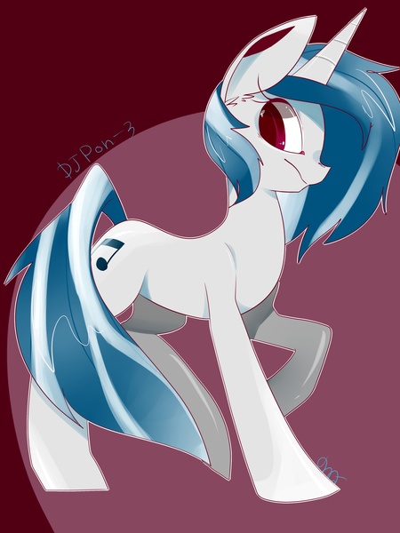 Size: 3000x4000 | Tagged: absurd resolution, artist:dannie, derpibooru import, pixiv, safe, vinyl scratch