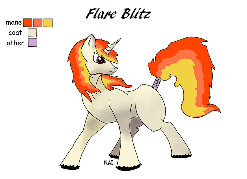 Size: 1024x743 | Tagged: safe, artist:kai-sempai, derpibooru import, oc, ponified, pony, rapidash, fanfic, fanfic art, flare blitz, pokémon