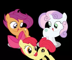 Size: 3000x2500 | Tagged: apple bloom, artist:theodoresfan, babylon 5, cutie mark crusaders, derpibooru import, edit, hail atlantis, photoshop, psicorps, safe, scootaloo, seal of orichalcos, sweetie belle, trust the psicorps, yu-gi-oh!