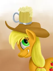 Size: 1200x1600 | Tagged: ah didn't learn anything, applejack, artist:fahu, cider, derpibooru import, safe