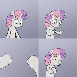 Size: 2000x2000 | Tagged: derpibooru import, exploitable meme, hug, meme, obligatory pony, safe, sweetie belle, sweetie's note meme, template