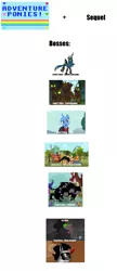 Size: 1707x3949 | Tagged: adventure ponies, alicorn amulet, cerberus, cerberus (character), cherry berry, derpibooru import, flam, flim, flim flam brothers, it's about time, king sombra, magic duel, multiple heads, ponet, queen chrysalis, safe, screencap, sequel, spike at your service, super speedy cider squeezy 6000, the crystal empire, the super speedy cider squeezy 6000, three heads, timber wolf, trixie
