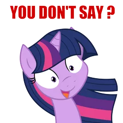 Size: 6000x6000 | Tagged: absurd resolution, artist:joey darkmeat, artist:mamandil, caption, derpibooru import, image macro, meme, nicolas cage, reaction image, safe, solo, text, twilight sparkle, you don't say