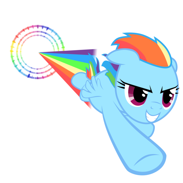 Size: 4500x4500 | Tagged: absurd resolution, artist:nowego, derpibooru import, rainbow dash, safe, simple background, sonic rainboom, sonic rainboom (episode), transparent background, vector