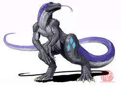 Size: 850x595 | Tagged: derpibooru import, godzilla neo, godzilla (series), godzilla the series, kaiju, kaijufied, komodithrax, modified, rarity, safe, species swap