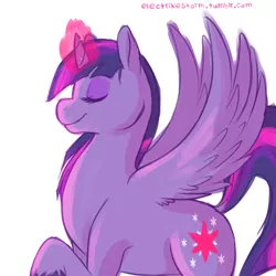 Size: 700x700 | Tagged: safe, artist:electrikedeathstrike, derpibooru import, twilight sparkle, twilight sparkle (alicorn), alicorn, pony, female, mare, solo