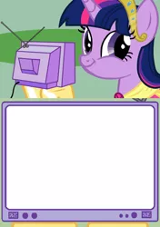 Size: 564x800 | Tagged: safe, derpibooru import, twilight sparkle, twilight sparkle (alicorn), alicorn, pony, exploitable meme, faic, female, mare, meme, obligatory pony, smirk, template, tv meme, twiface