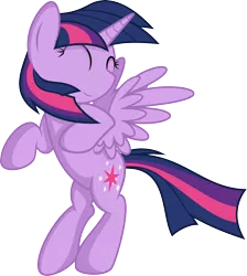 Size: 3646x4071 | Tagged: safe, artist:blueblitzie, derpibooru import, twilight sparkle, twilight sparkle (alicorn), alicorn, pony, female, mare, simple background, smiling, transparent background, vector