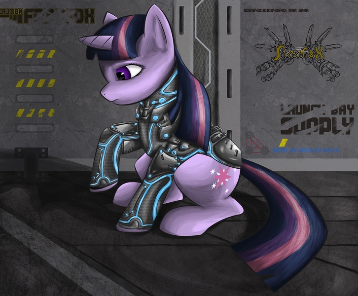 Size: 1500x1240 | Tagged: artist:freefox, derpibooru import, ghost (starcraft), safe, starcraft, twilight sparkle