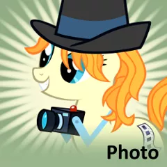 Size: 250x250 | Tagged: camera, derpibooru import, meta, photo, press pass, press release (character), safe, spoilered image joke