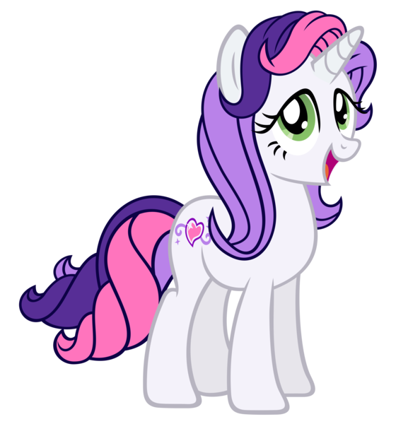 Size: 5000x5197 | Tagged: absurd resolution, artist:tzolkine, derpibooru import, g3, g3 to g4, generation leap, safe, sweetie belle, sweetie belle (g3)