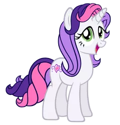 Size: 5000x5197 | Tagged: absurd resolution, artist:tzolkine, derpibooru import, g3, g3 to g4, generation leap, safe, sweetie belle, sweetie belle (g3)