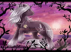 Size: 800x592 | Tagged: safe, anonymous artist, derpibooru import, oc, ponified, pony, crossover, drizzt do'urden, dungeons and dragons, forgotten realms, image, jpeg, obtrusive watermark, pen and paper rpg, rpg, watermark