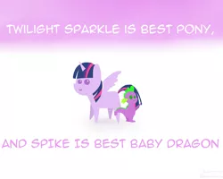 Size: 1000x800 | Tagged: safe, artist:bewegungslos, derpibooru import, spike, twilight sparkle, twilight sparkle (alicorn), alicorn, pony, best pony, female, mare, pointy ponies