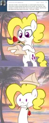 Size: 800x1972 | Tagged: artist:willdrawforfood1, ask, ask surprise, cartographer's cap, derpibooru import, flower, g1, g1 to g4, generation leap, hat, rose, safe, surprise, tumblr