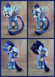 Size: 1024x1433 | Tagged: artist:hannaliten, custom, derpibooru import, irl, photo, safe, soarin', toy