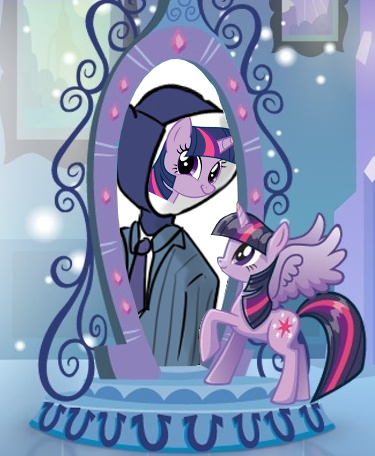 Size: 375x456 | Tagged: safe, derpibooru import, twilight sparkle, twilight sparkle (alicorn), alicorn, equestria girls, exploitable meme, faic, magic mirror, magic mirror meme, meme, smirk, spy, team fortress 2, twiface, wrong neighborhood