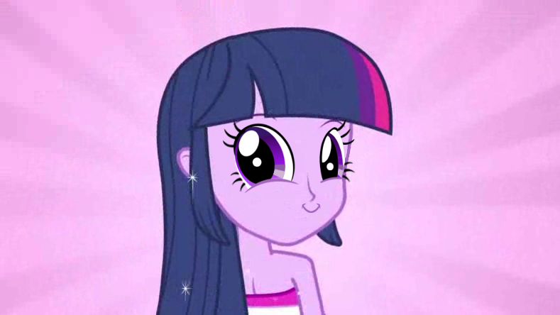 Size: 789x444 | Tagged: safe, derpibooru import, edit, edited screencap, screencap, twilight sparkle, equestria girls, equestria girls (movie), faic, smirk, solo, twiface, wrong neighborhood