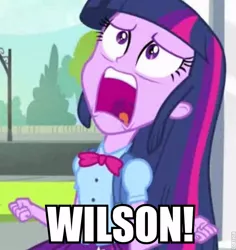 Size: 661x700 | Tagged: safe, derpibooru import, edit, edited screencap, screencap, twilight sparkle, equestria girls, equestria girls (movie), caption, castaway, cropped, exploitable meme, meme, solo, twiscream