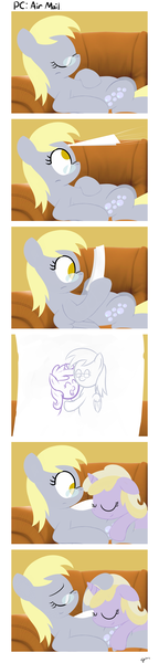 Size: 1400x5850 | Tagged: safe, artist:dtcx97, derpibooru import, derpy hooves, dinky hooves, pegasus, pony, comic, cute, dinkabetes, drawing, equestria's best daughter, equestria's best mother, female, glasses, mare, mother's day, older, post-crusade, sleeping