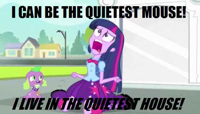 Size: 648x370 | Tagged: safe, derpibooru import, edit, edited screencap, screencap, spike, twilight sparkle, dog, equestria girls, equestria girls (movie), caption, duo, exploitable meme, homestar runner, meme, spike the dog, strong mad, twiscream