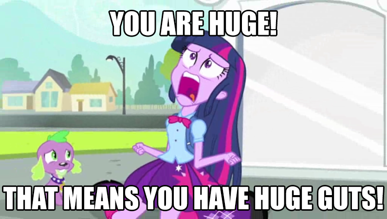 Size: 795x449 | Tagged: safe, derpibooru import, edit, edited screencap, screencap, twilight sparkle, equestria girls, equestria girls (movie), doom, doom comic, duo, exploitable meme, meme, rip and tear, twiscream