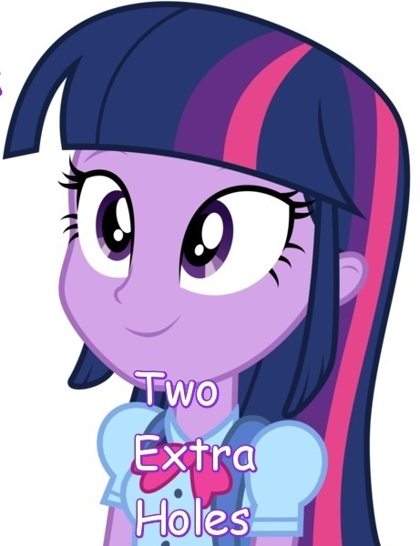 Size: 461x600 | Tagged: semi-grimdark, suggestive, derpibooru import, twilight sparkle, equestria girls, equestria girls (movie), caption, comic sans, eye scream, image macro, implications, implied gore, implied skullfucking, meme, parody, simple background, solo, text, twismile, two extra holes, white background