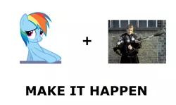 Size: 1337x796 | Tagged: ace, derpibooru import, doctor who, exploitable meme, make it happen, meme, meta, rainbow dash, safe