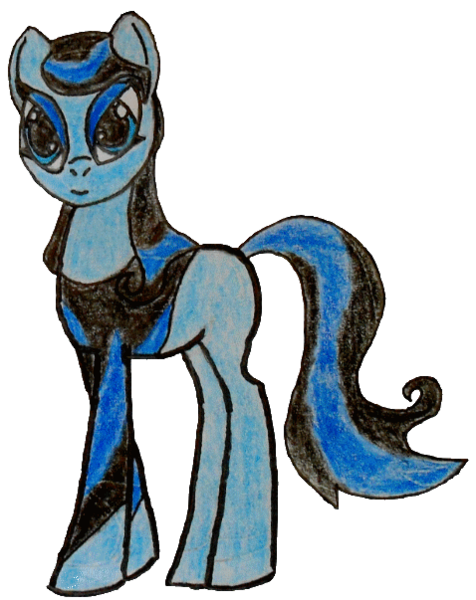 Size: 478x603 | Tagged: safe, artist:erik641, derpibooru import, ponified, pony, batman, batman beyond, drawing, inque