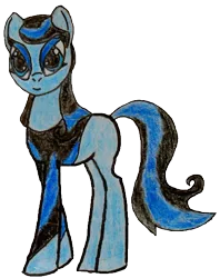 Size: 478x603 | Tagged: safe, artist:erik641, derpibooru import, ponified, pony, batman, batman beyond, drawing, inque