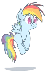 Size: 514x755 | Tagged: artist:scrimpeh, derpibooru import, female, filly, filly rainbow dash, rainbow dash, safe, solo, younger