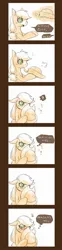 Size: 522x2117 | Tagged: applejack, artist:murai shinobu, blushing, comic, derpibooru import, hat, japanese, pixiv, safe