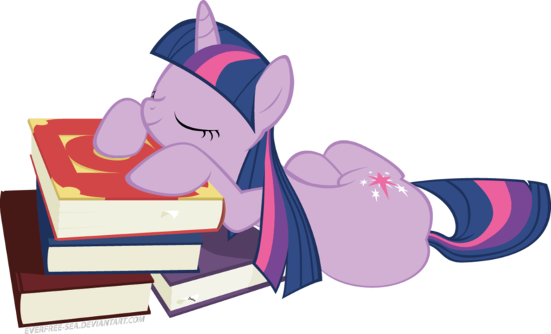 Size: 900x547 | Tagged: artist:fiddlearts, book, dead source, derpibooru import, safe, simple background, sleeping, solo, transparent background, twilight sparkle, vector