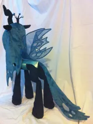 Size: 1280x1714 | Tagged: artist:makeitsew, derpibooru import, irl, photo, plushie, queen chrysalis, safe