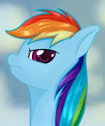 Size: 2492x2992 | Tagged: annoyed, artist:plazyma, bust, derpibooru import, portrait, rainbow dash, safe, solo