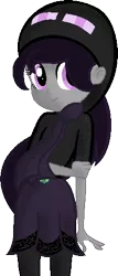 Size: 216x504 | Tagged: safe, artist:laser-pancakes, derpibooru import, oc, unofficial characters only, enderman, equestria girls, equestria girls-ified, minecraft, solo