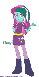 Size: 193x379 | Tagged: safe, artist:ameyal, derpibooru import, fizzy, human, equestria girls, eqg promo pose set, equestria girls style, equestria girls-ified, g1, g1 to equestria girls, g1 to g4, generation leap, humanized, simple background, solo, transparent background