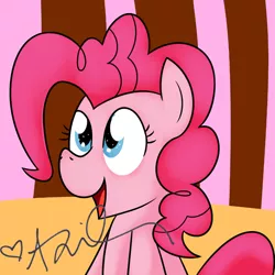 Size: 500x500 | Tagged: andrea libman, artist:chir-miru, derpibooru import, pinkie pie, safe, solo