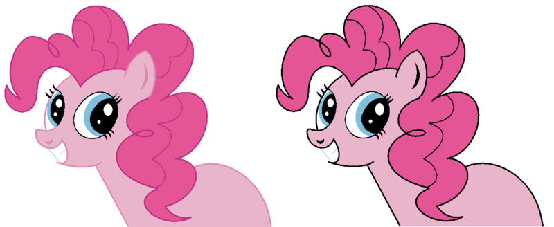 Size: 1220x500 | Tagged: safe, artist:ced75, derpibooru import, pinkie pie, earth pony, pony, solo