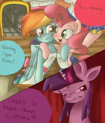 Size: 5340x6255 | Tagged: absurd resolution, artist:reneesdetermination, derpibooru import, pinkie pie, rainbow dash, safe, twilight sparkle