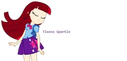 Size: 3400x1636 | Tagged: safe, artist:cutiemarkwanter, derpibooru import, twilight sparkle, equestria girls, equestria girls (movie), human coloration, natural hair color, realism edits, recolor, simple background, solo, transparent background