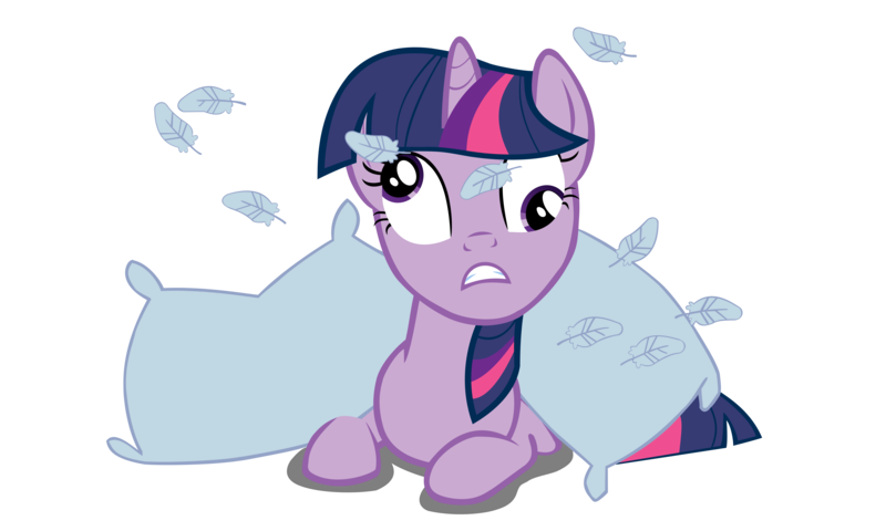 Size: 10000x6000 | Tagged: absurd resolution, artist:flutterwry95, derp, derpibooru import, feather, pillow, safe, simple background, solo, transparent background, twilight sparkle, vector