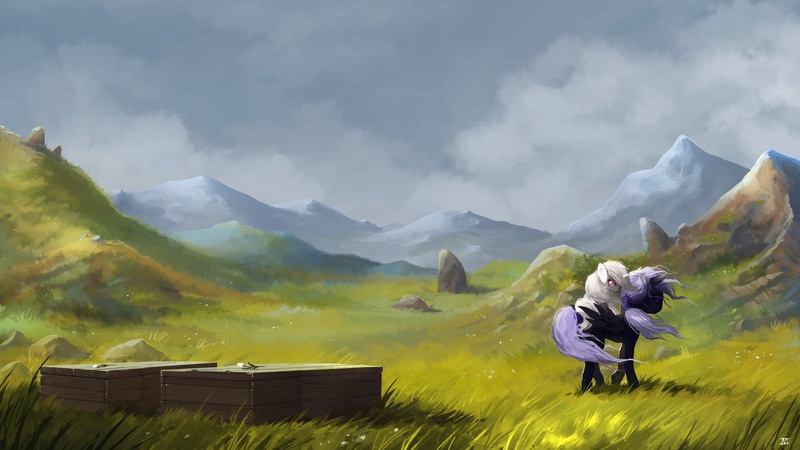 Size: 1920x1080 | Tagged: artist:cmaggot, derpibooru import, grave, oc, safe, scenery, unofficial characters only