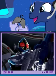 Size: 564x768 | Tagged: battride war, derpibooru import, exploitable meme, gamer luna, gamer meme, kamen rider, kamen rider fourze, meme, obligatory pony, princess luna, safe, tv meme